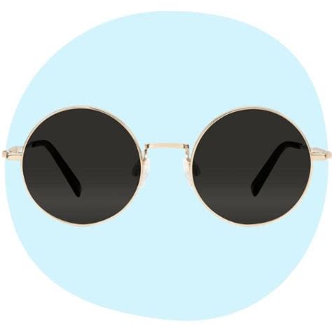 what are circular sunglasses called